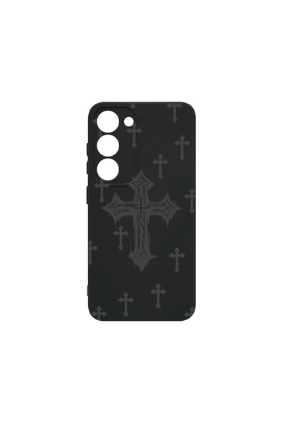 bestcase Carcasă premium din silicon pentru Samsung Galaxy S23 Plus, Cross, P...