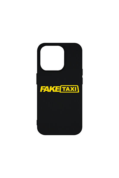 bestcase Carcasă premium din silicon pentru Apple iPhone 15 Pro, Fake Taxi, P...