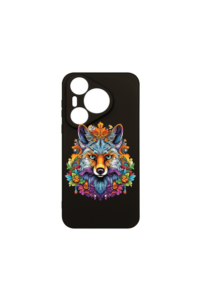 bestcase Θήκη σιλικόνης Premium για Huawei Pura 70 Pro, Dream Colors - Wolf, ...