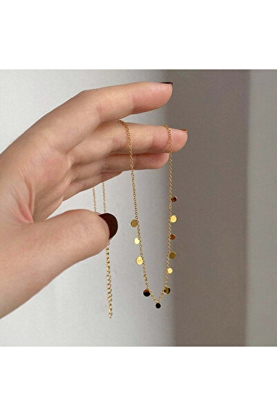 Pursehuit Χρυσό κολιέ, κατασκευασμένο από ανοξείδωτο ατσάλι, φυσητό με χρυσό ...