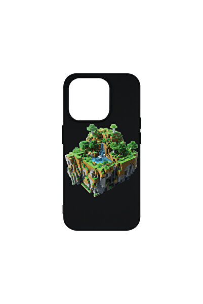 bestcase Θήκη σιλικόνης Premium για Apple iPhone 15 Pro, Minecarft World, PB ...