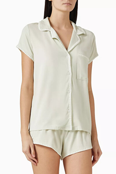 Eberjey Frida Short Sleeve Tencei Modal Pajama Set