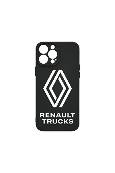 bestcase Husă premium din silicon pentru Apple iPhone 16 Pro Max, logo Renault Trucks, PB 1720