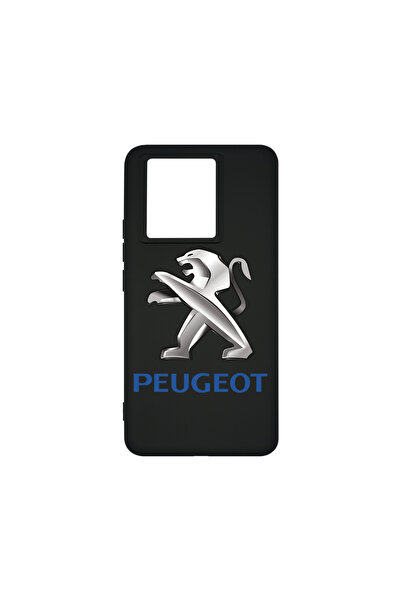 bestcase Husă premium din silicon pentru Xiaomi 13T / 13T Pro, logo Peugeot, ...