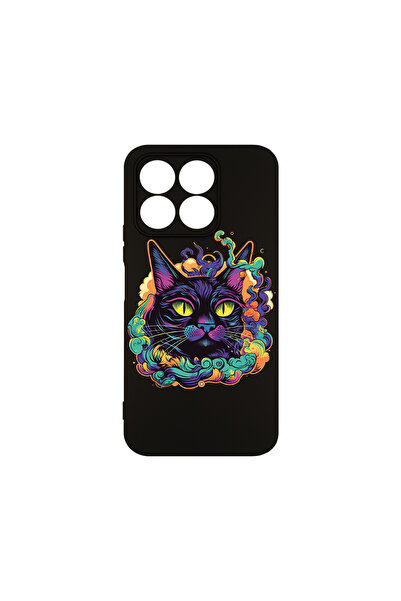 bestcase Carcasă premium din silicon pentru Honor X8B, Dream Colors - Black C...