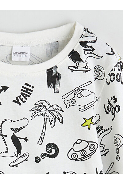 LC Waikiki Crew Neck Boy's Pajama Set