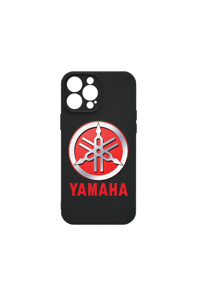 bestcase Силиконов калъф Premium за Apple iPhone 13 Pro Max, лого Yamaha, PB ...