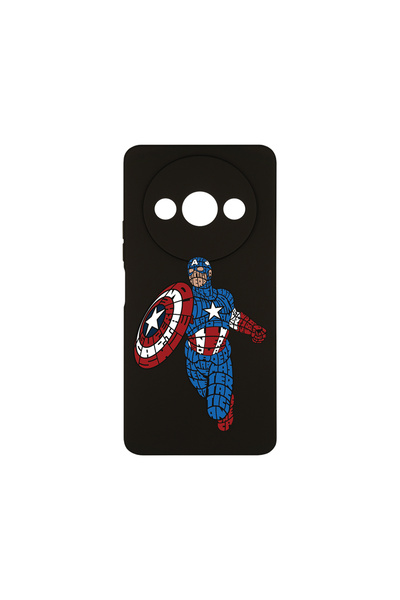 bestcase Carcasă premium din silicon pentru Xiaomi Redmi A3, Calligraphy Stri...