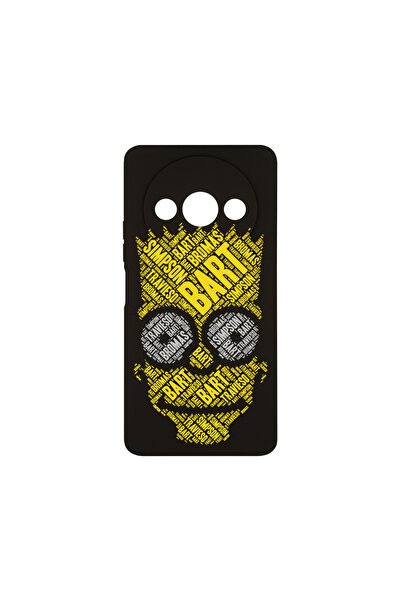 bestcase Carcasă premium din silicon pentru Xiaomi Redmi A3, Calligraphy Bart...