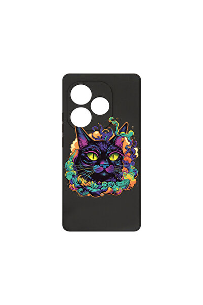 bestcase Carcasă premium din silicon pentru Realme GT 6, Dream Colors - Black...