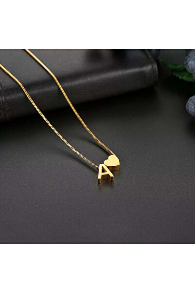 Pursehuit Colier auriu, realizat din oțel inoxidabil, suflat cu aur de 18k, c...