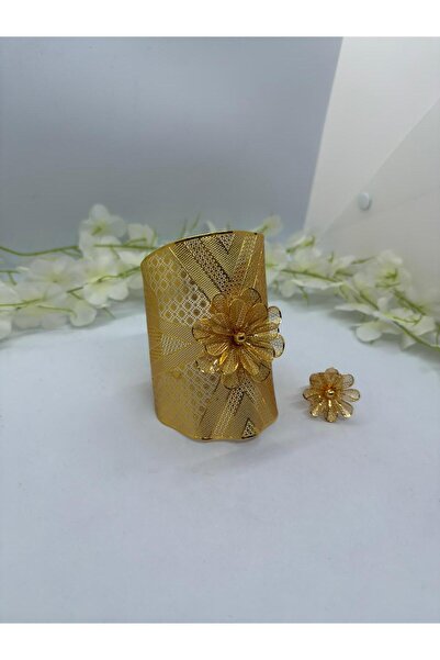 Constanza Exclusive 1001 Özel Tasarlanmış Yüzük ve Kelepçe Takım