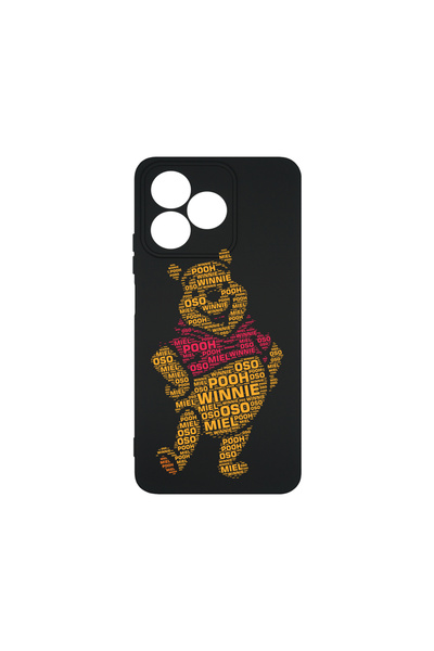 bestcase Θήκη σιλικόνης Premium για Xiaomi Redmi 13, Calligraphy Pooh, PB 1541