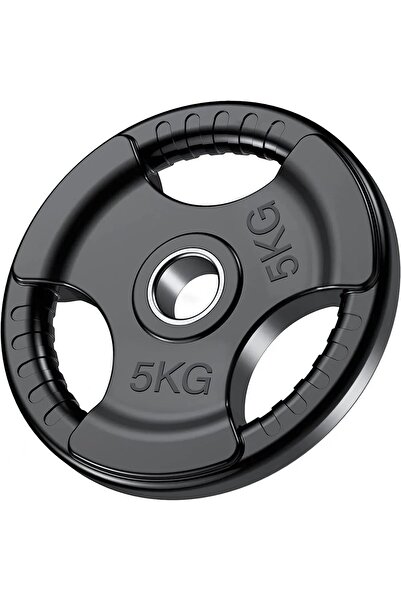 Generic 2 Inch Olympic Rubber Barbell Disc for Strength Training and Professional Weightlifting 5kg