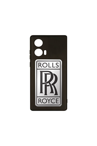 bestcase Husă premium din silicon pentru Motorola Moto G04, logo Rolls Royce,...