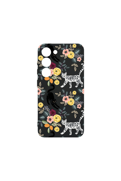 bestcase Carcasă premium din silicon pentru Samsung Galaxy S23 Plus, model pisică, PB 1429