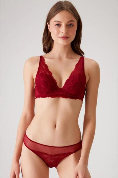Pierre Cardin Biella Soft Push up Padded Floral Bralette Bra Set