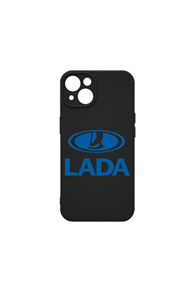 bestcase Husă premium din silicon pentru Apple iPhone 13, logo Lada, PB 1741