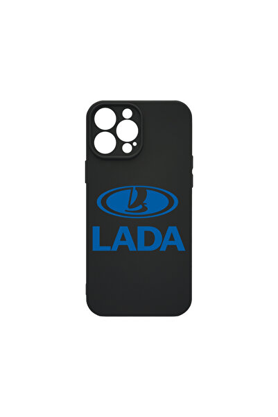 bestcase Husă premium din silicon pentru Apple iPhone 13 Pro Max, logo Lada, ...