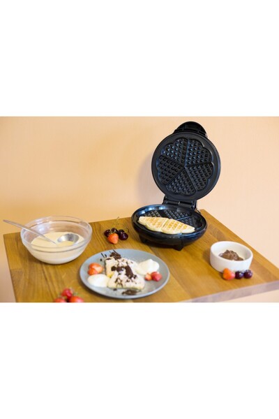 ROHNSON Waffle maker 1200W, 5 waffles, non-stick plates, thermostat R268