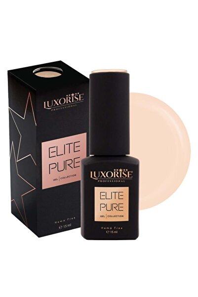 LUXORISE Ημιμόνιμο βερνίκι νυχιών Hema Free ELITE PURE - Ivory Luster, 15ml