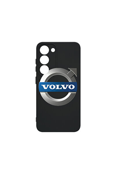 bestcase Husă premium din silicon pentru Samsung Galaxy S23 Plus, logo Volvo,...