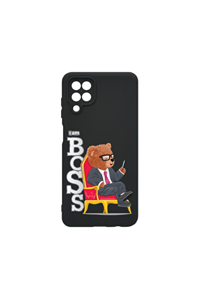 bestcase Husă premium din silicon pentru Samsung Galaxy A12 / Galaxy M12, Urs...