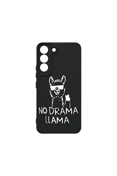 bestcase Carcasă premium din silicon pentru Samsung Galaxy S22, No Drama LLam...