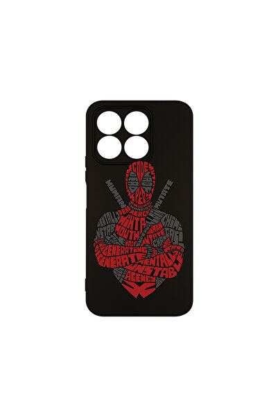 bestcase Carcasă premium din silicon pentru Honor X8B, Calligraphy Dead Red, PB 1520