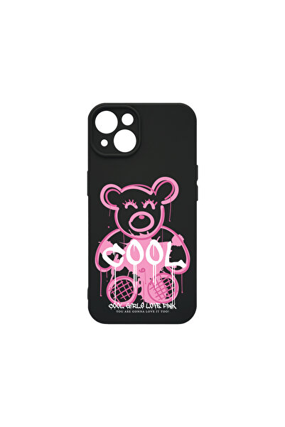 bestcase Carcasă premium din silicon pentru Apple iPhone 13 Mini, Teddy Bear ...