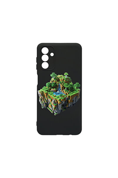 bestcase Carcasă premium din silicon pentru Samsung Galaxy A34 5G, Minecarft ...
