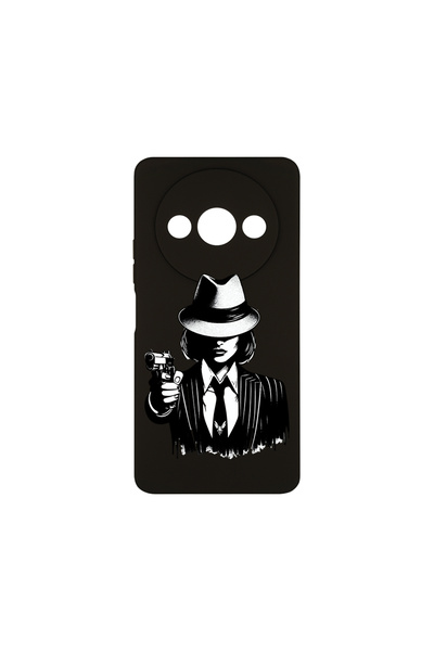 bestcase Θήκη σιλικόνης Premium για Xiaomi Redmi A3, Gangster Woman, PB 1494