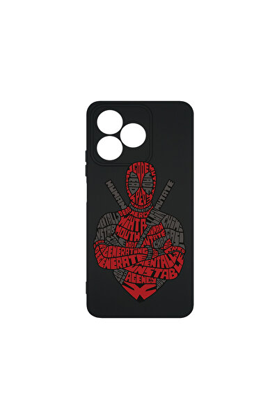 bestcase Carcasă premium din silicon pentru Xiaomi Redmi 13, Calligraphy Dead...
