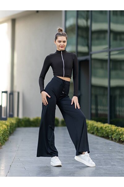 Joana Women's Black Leggings Aisley