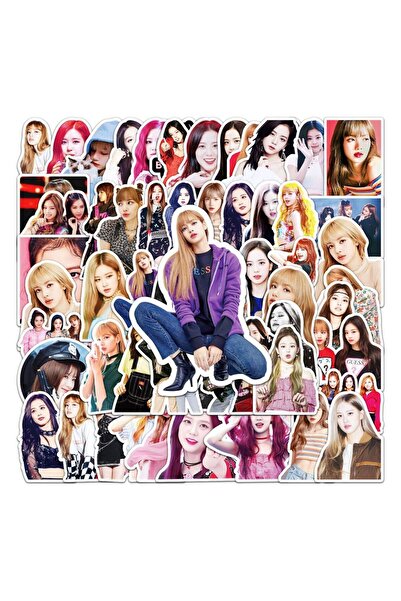 Hediyeni Al مجموعة ملصقات بلاك بينك سيري 2 |   ملصق للكمبيوتر المحمول والدفتر والتابلت والهاتف ودفتر الملاحظات ومجلة البوليت