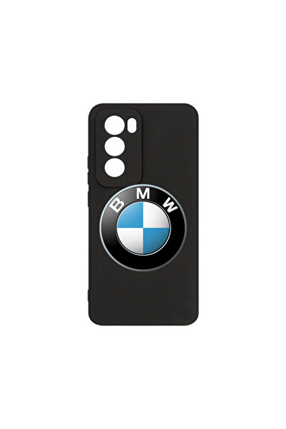 bestcase Husă premium din silicon pentru Oppo Reno12 Pro, logo BMW, PB 1750