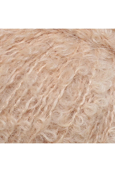 Light up La Mia Alpaca Boucle 50 Gr Beige Hand Knitting Thread - L308 - 34389