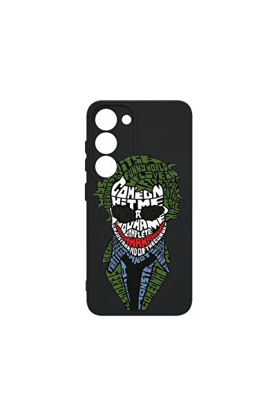 bestcase Husă premium din silicon pentru Samsung Galaxy S23 Plus, Caligrafie ...