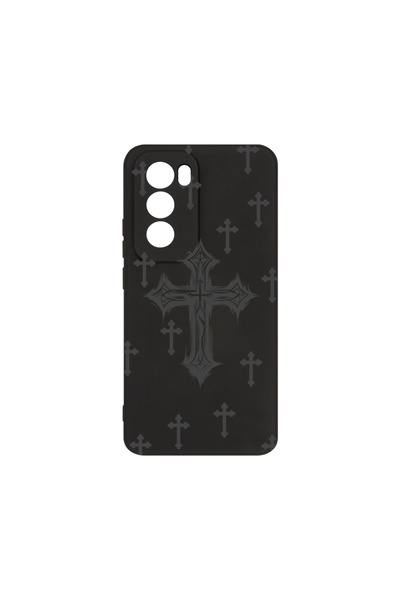 bestcase Carcasă premium din silicon pentru Oppo Reno12, Cross, PB 1474