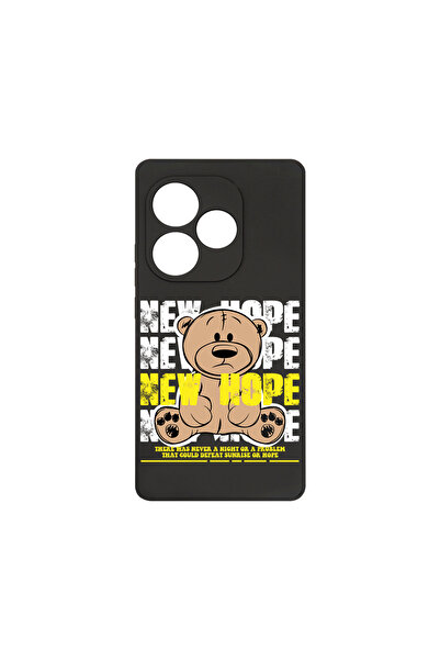 bestcase Husă premium din silicon pentru Realme GT 6, Teddy Bear New Hope, PB...
