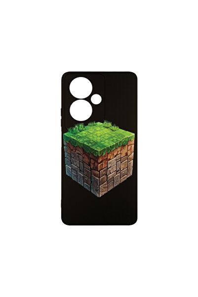 bestcase Carcasă premium din silicon pentru Oppo A79 5G, Minecraft World, PB ...