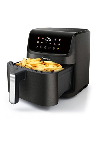 ROHNSON Hot air fryer R2869, 1800W, container volume 7L, 10 automatic cooking programs,