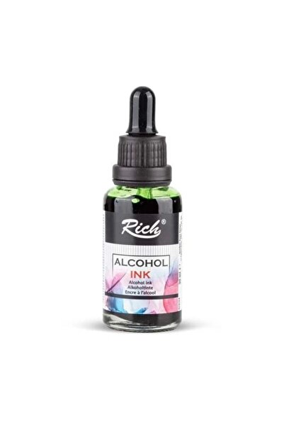 Rich Supertrend Alcohol Ink Alkol Bazlı Mürekkep 30 ml. Yeşil