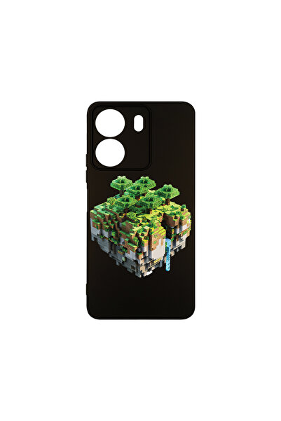 bestcase Θήκη σιλικόνης Premium για Xiaomi Redmi 13C / Poco C65, Minecraft, P...