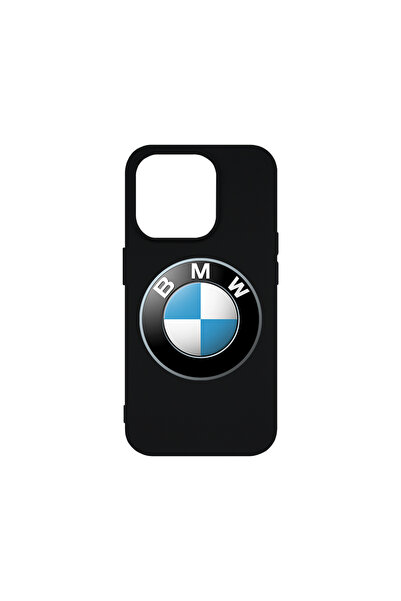 bestcase Husă premium din silicon pentru Apple iPhone 15 Pro, logo BMW, PB 1750