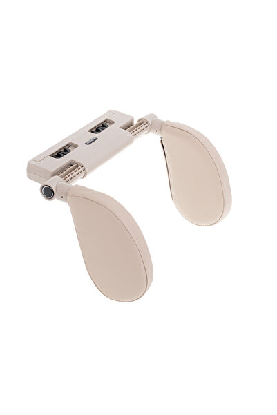 zola Car head and neck support, adjustable, 26x22x23 cm, cream