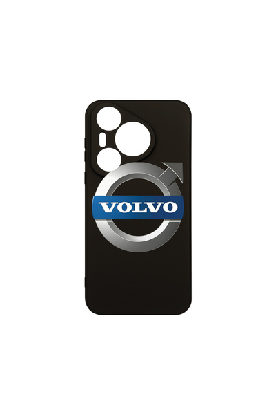 bestcase Husă premium din silicon pentru Huawei Pura 70 Pro, logo Volvo, PB 1707