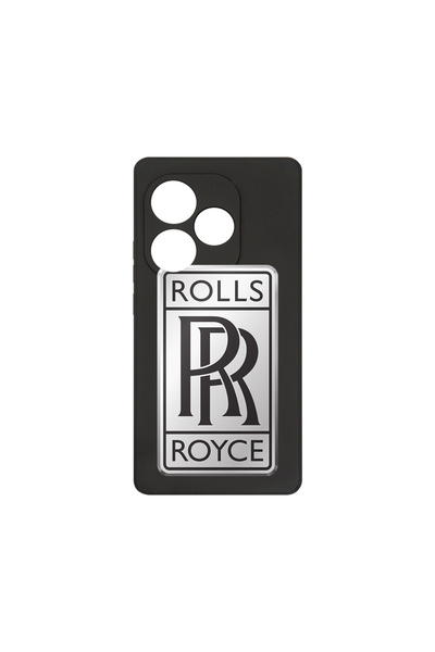bestcase Husă premium din silicon pentru Realme GT 6, logo Rolls Royce, PB 1772