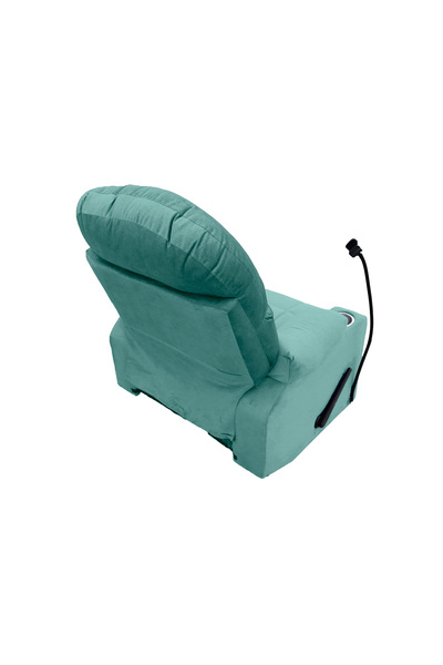 Lazy Vibes Velvet Classic Cinematic Recliner Chair with Phone & Cups Holder | NZ80 PLUS