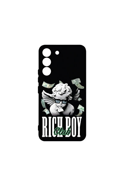 bestcase Carcasă premium din silicon pentru Samsung Galaxy S22, Rich Boy Club...